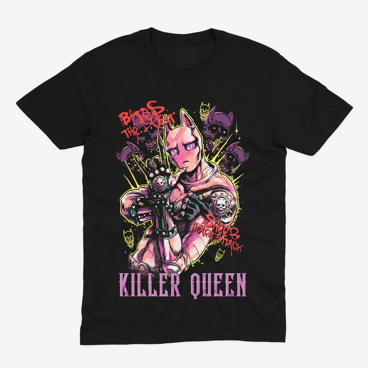 Футболка JoJo — Killer Queen — Чорний
