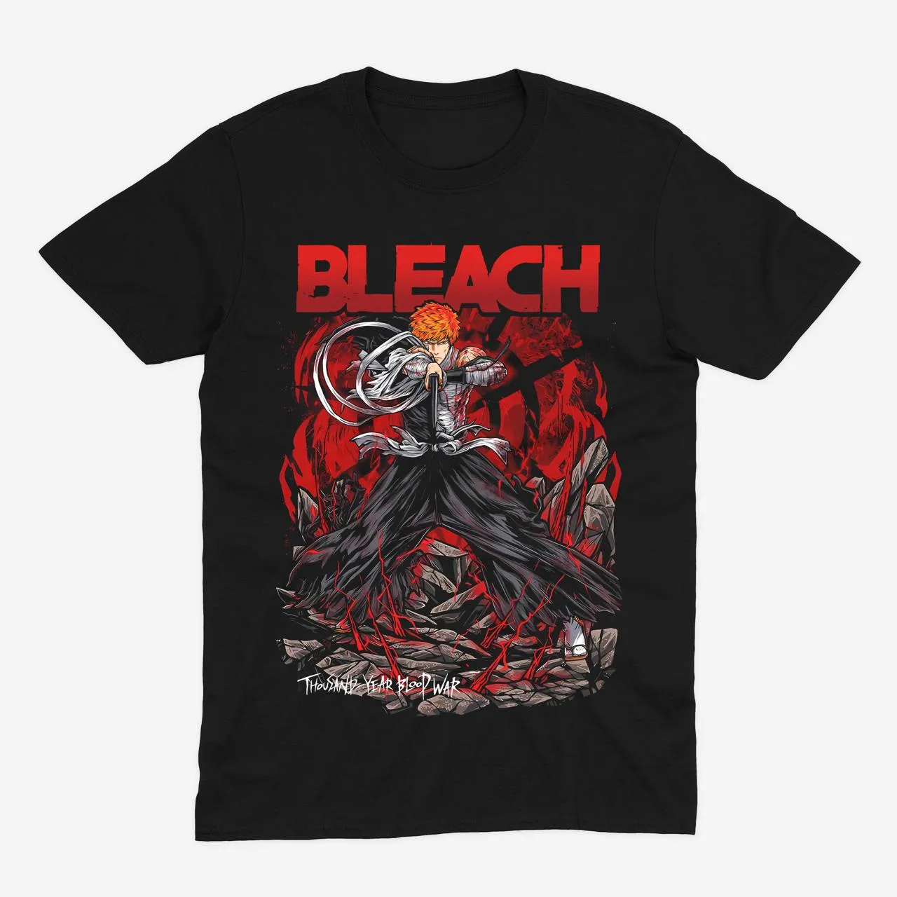 Футболка Bleach — Ічіго Thousand-Year Blood War — Чорний