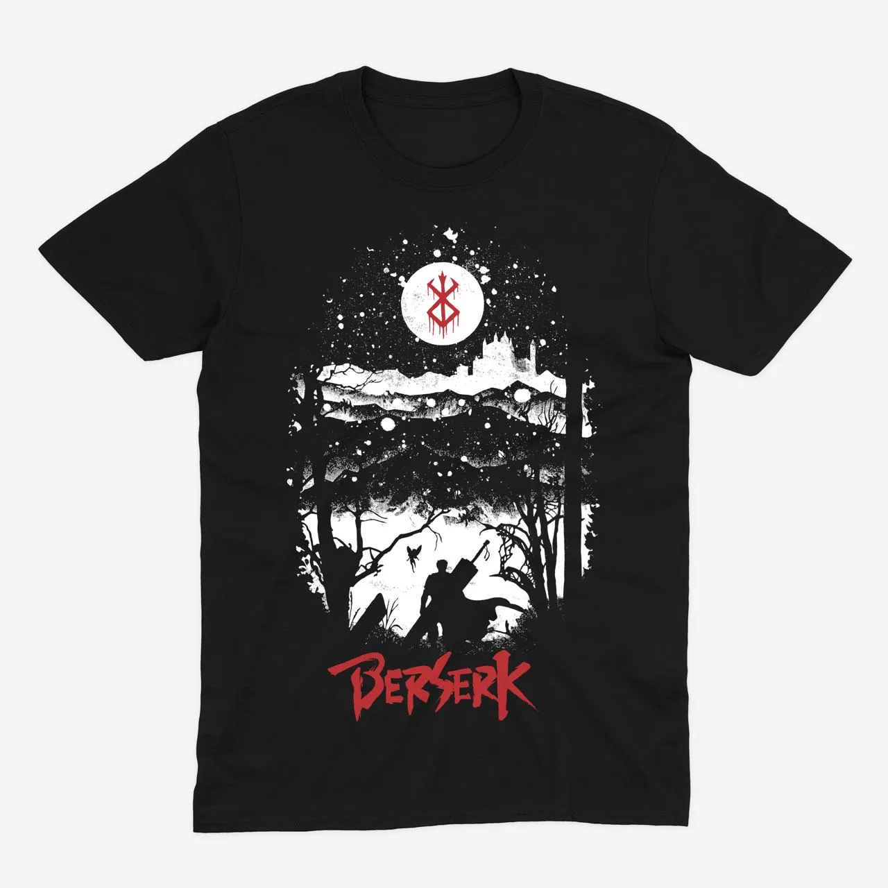 Футболка Berserk — Ніч під клеймом — Чорний