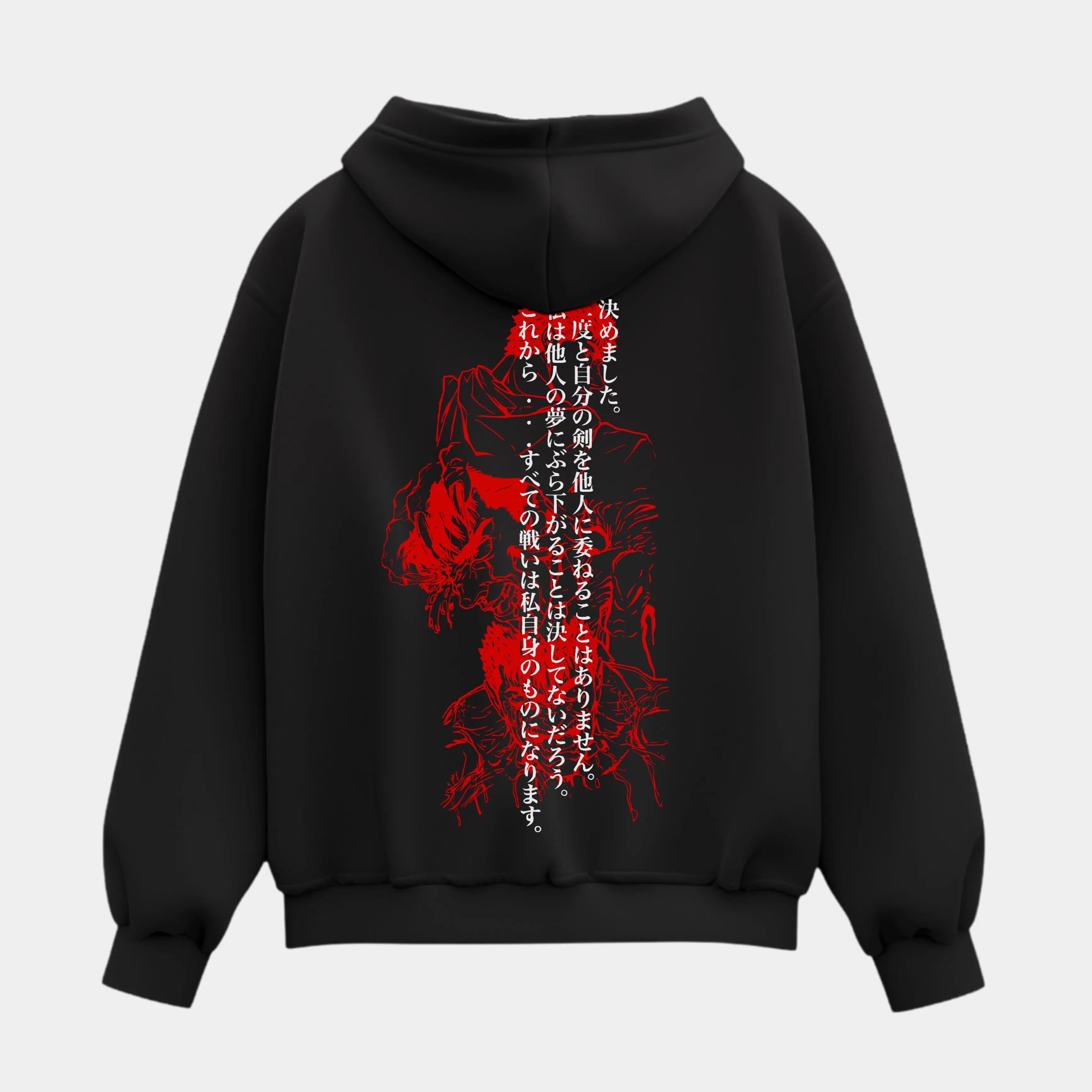 Худі, аніме Berserk - Гатс — Чорний