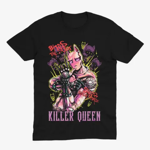 Футболка JoJo — Killer Queen — Чорний