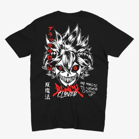 Футболка Black Clover — Anti Magic — Чорний