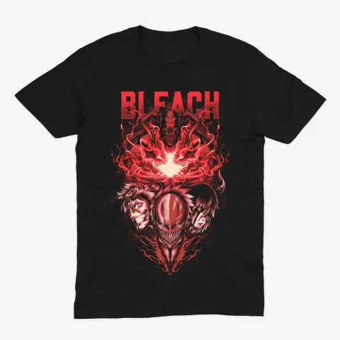 Футболка Bleach — Маска Пустого — Чорний