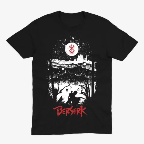 Футболка Berserk — Ніч під клеймом — Чорний