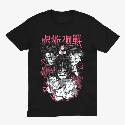 Футболка Jujutsu Kaisen — Чосо — Чорний