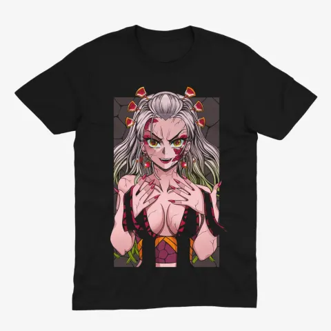 Футболка Demon Slayer — Дакі — Чорний