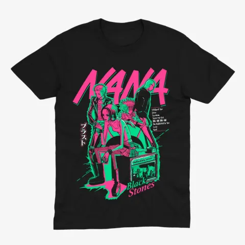 Футболка NANA — Black Stones треклист — Чорний